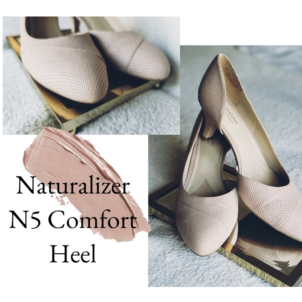 Naturalizer N5 Comfort snake skin Heel